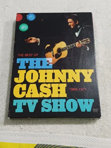 Box com 02 DVDS The Best Of The Johnny Cash TV Show (1969-1971) original 