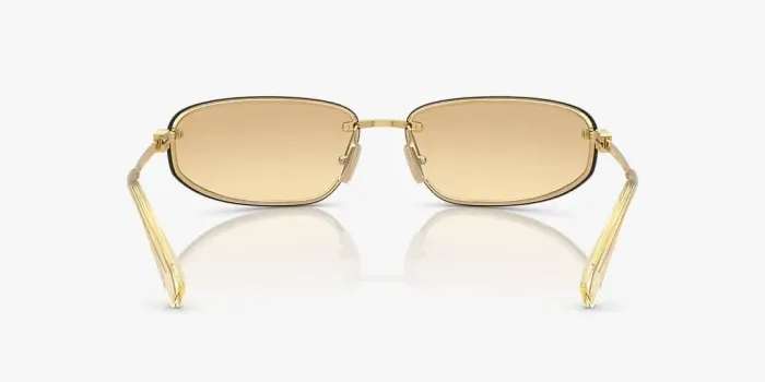 Óculos Miu Miu Original Dourado | Modelo da Virgínia | 2 Anos Garantia
