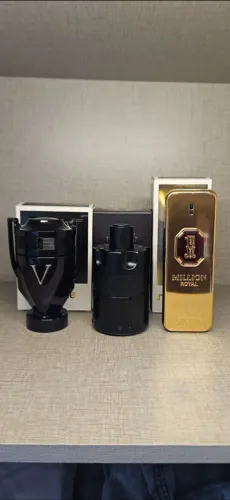Invictus Victory Elixir 100ml + Azzaro The Most Wanted 100ml  + 1 Million Royal 100ml 