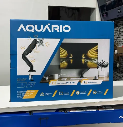Suporte para Monitor Pistão a Gás articulado ( Promoção ) 