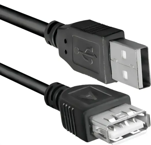 Cabo Extersor USB Fêmia para Macho Conectores 2.0 1,5m