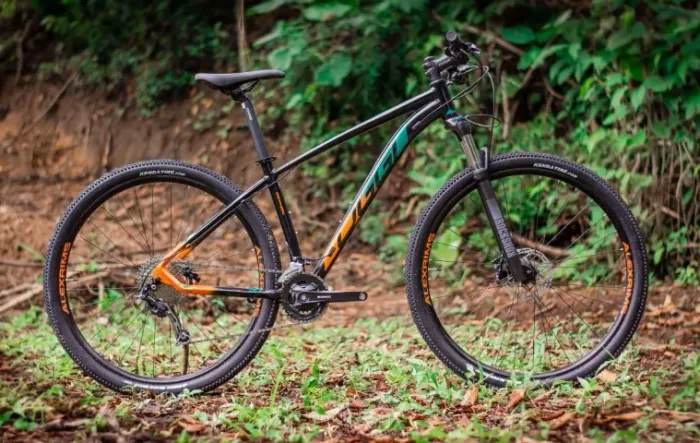 BICICLETA OGGI ARO 29 ALUMINIO PEÇAS SHIMANO