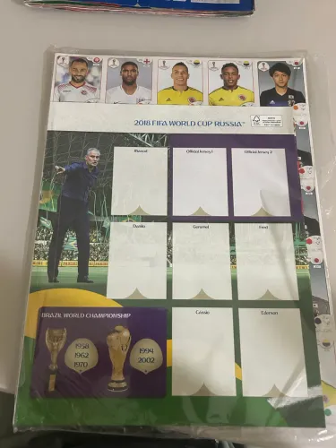 Kit atualização álbum copa do mundo 2018