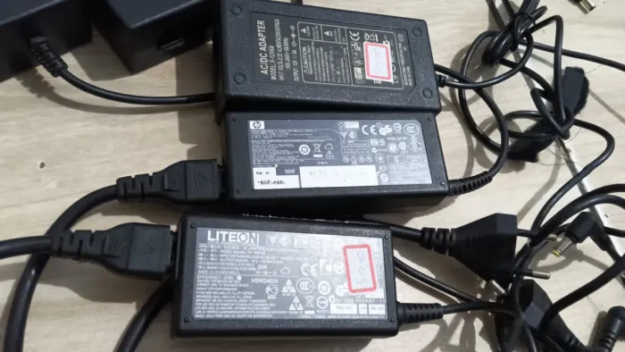 Lote 7 fontes de notebook