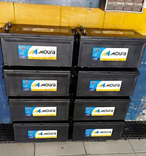 Bateria Moura 150Ah Semi-Nova | Som Automotivo | 4 Meses Garantia
