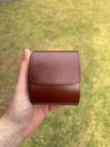 Case Em couro para rolex