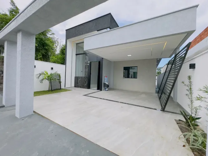 Villa Suíça | Casa Contemporânea com 3 Dormitórios, Suíte