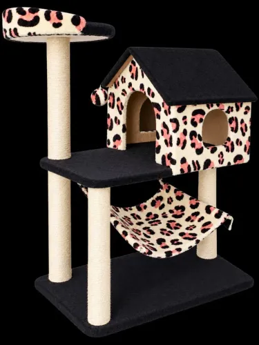 Arranhador para gato casa com rede