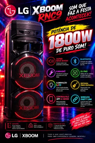 Som LG RNC9 1800w