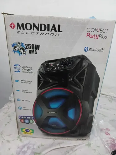 Caixa de som mundial Bluetooth 250W de potência 