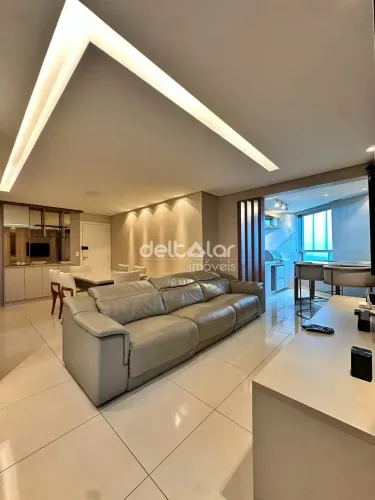 Apartamento mobiliado para locação com 3 quartos (1 suíte), lazer com piscina e duas vagas
