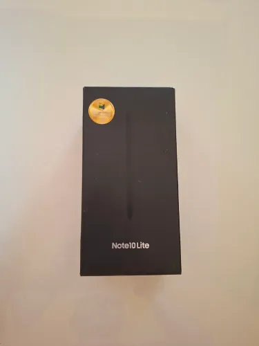 Caixa do Note 10 Lite Samsung (Troco por carregador Samsung Tipo C)