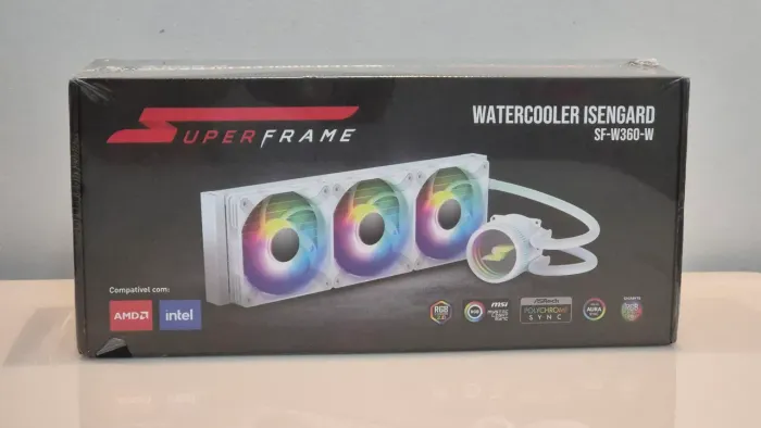 Watercooler Branco 360mm NOVO