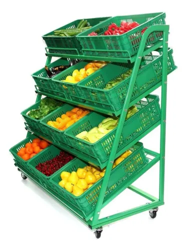 Expositores  de verduras e frutas 