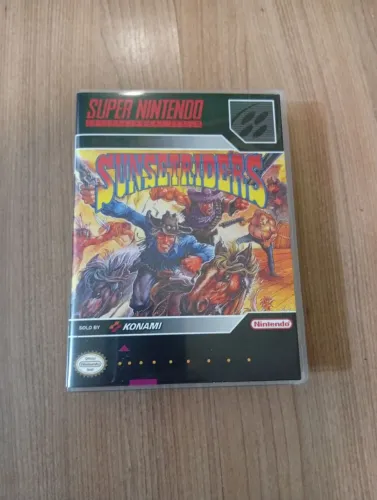 SNES sunset riders repro em português pt-br