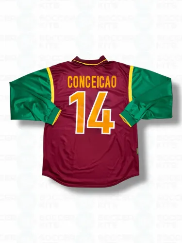 Camisa Portugal 1998 Home - Conceicão