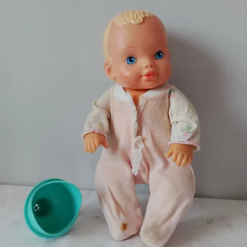 Boneca Aquababy Estrela Anos 90 Brinquedo Antigo