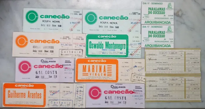 Coleção 12 antigos Shows Canecão - Imperator - Gal Costa - Oswaldo Montenegro - Roupa Nova