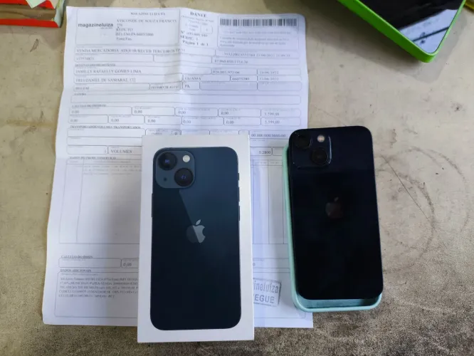 iPhone 13 mini bateria 100%