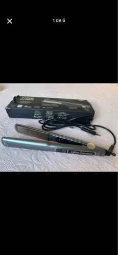 Prancha Lizze Chapinha Profissional 480 Extreme Cinza 127v