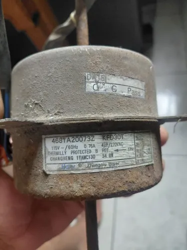 Motor de ventilador ar-condicionado 