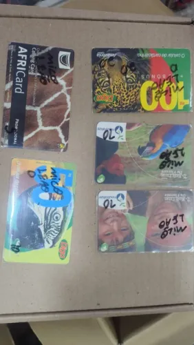 CARTÕES TELEFÔNICOS 