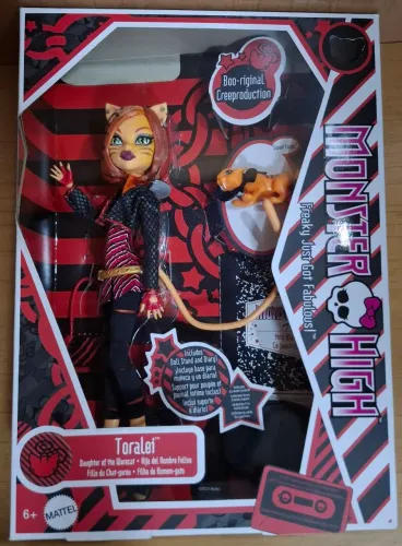 Boneca monster high g1 (Toralei básica).
