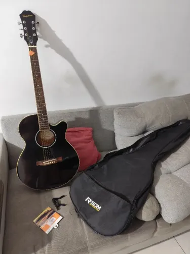 Vendo violão epiphone PR-4E LTD EB
