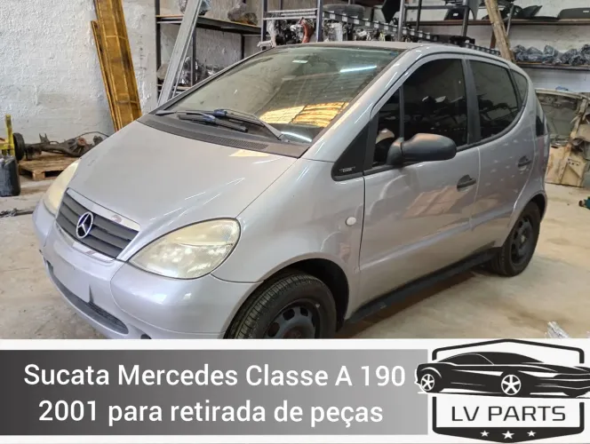 Sucata Mercedes Classe A 190 2001 manual para retirada de peças 