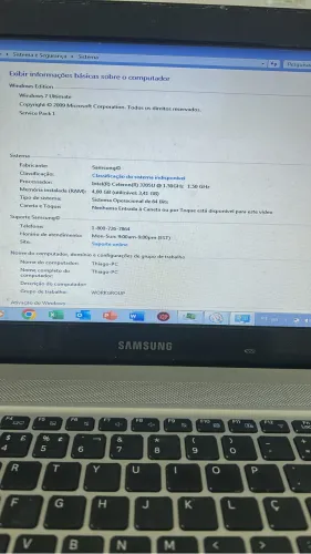 notebook samsung modelo np370e4k