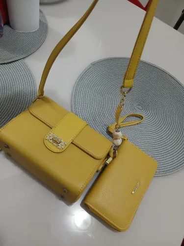 Kit bolsa mostarda