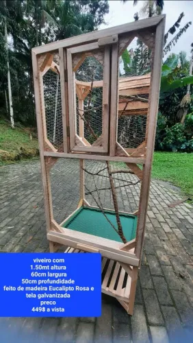 Viveiro novo Pronta entrega fabricação própria 