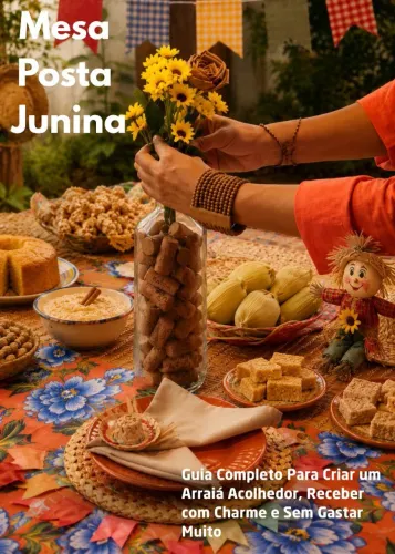 Decoração & Mesa Posta Junina - Guia Completo para criar um arraiá repleto de charme
