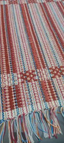 Toalhas individuais de mesa artesanais