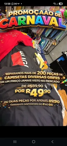 PROMOÇÃO DE CARNAVAL MVSTOREMS
