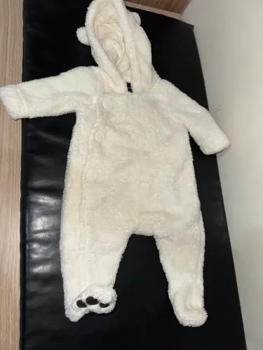 Macacão de panda peludo 3 meses da GAP