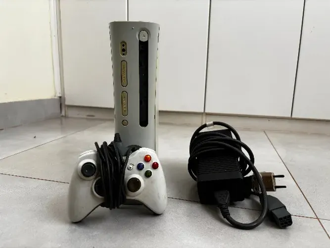 Xbox 360 Fat Completo + 10 jogos originais