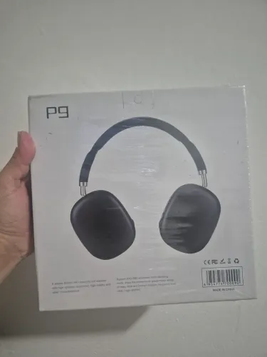 Fone Bluetooth P9 preto NOVO
