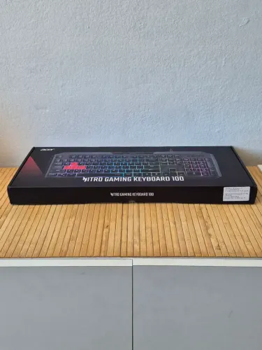 Teclado Gamer Acer Nitro (Gen 2) NOVO com iluminação RGB