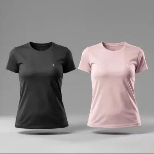 Kit 2 camiseta Dry fit femininas, tam M