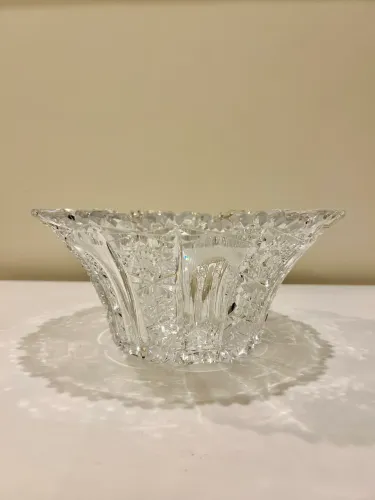 Fruteira de cristal Bohemia