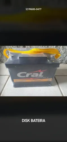 Bateria 60 amper nova 1 ano garantia base de troca sao jose dos campos  para retirada