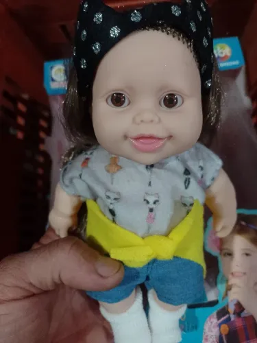 Boneca antiga carinha de anjo 