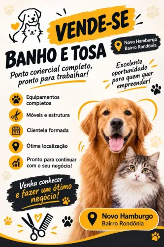 Vendo Banho e Tosa