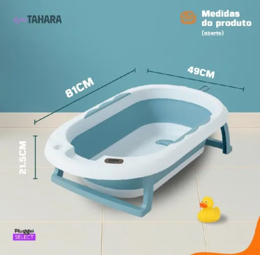 BANHEIRA DOBRÁVEL PARA BEBÊ 