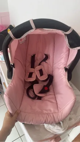 Bebê conforto rosa GALZERANO