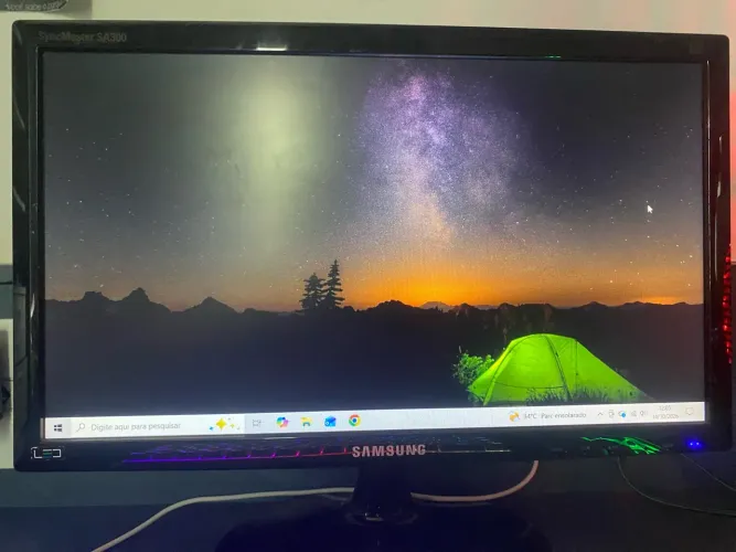 Monitor da Samsung . Entrada VGA 