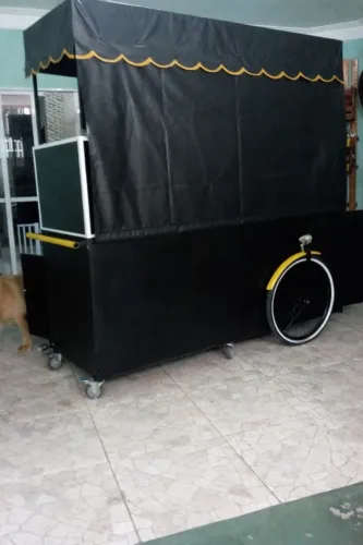 Carrinho de lanche gourmet