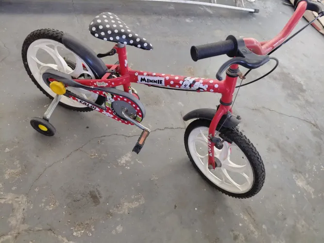 Bicicleta Mínimo aro 16 em perfeito estado. 