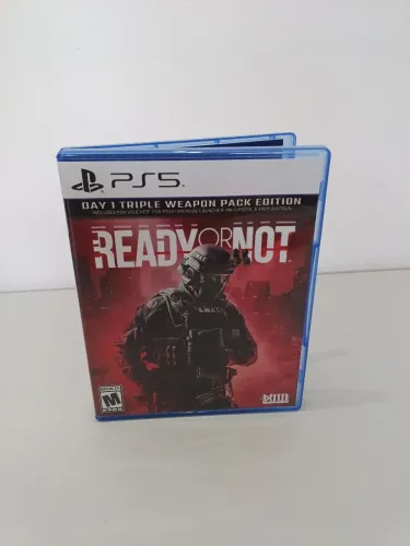 Vendo Ready or Not: Day 1 Triple Weapon Pack Edition Ps5 Semi novo